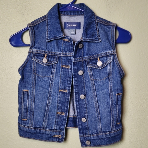 Old Navy Other - Old Navy Denim Vest Girls Medium